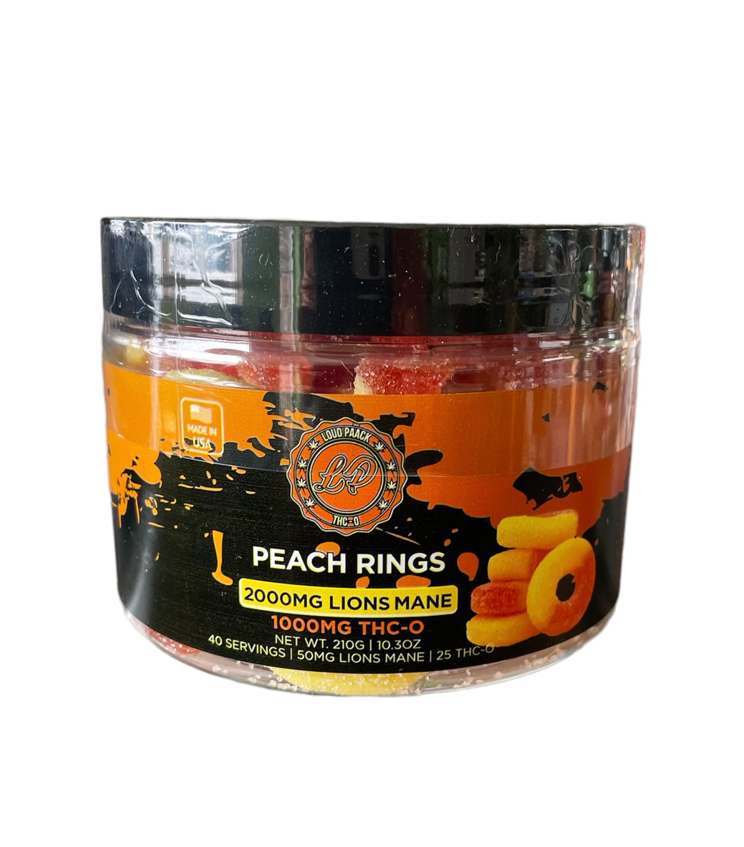 THC-O WITH LIONS MANE / COTTON CANDY STRIPS