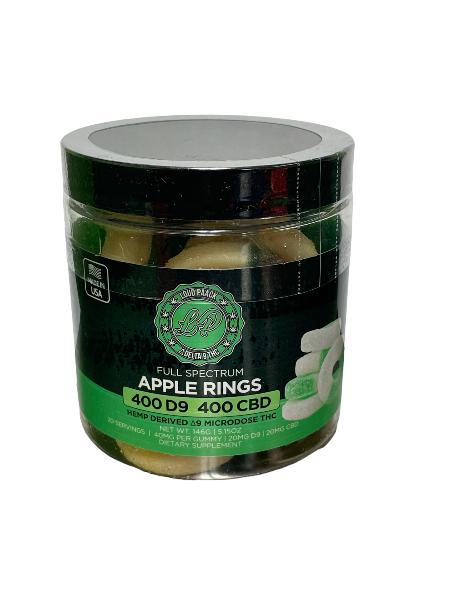 HEMP DERIVED DELTA 9 Apple Rings