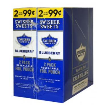 Swisher Sweets Blueberry Cigarillos