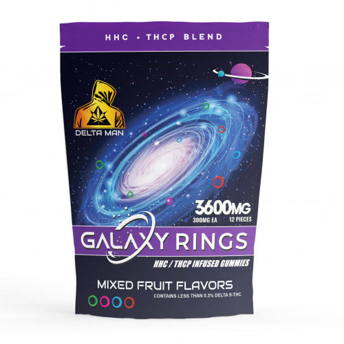 Delta Man HHC + THC-P Galaxy Rings