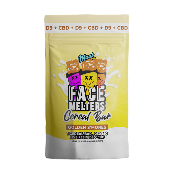 Maui Labs Facemelters Cereal Bar Golden S'mores